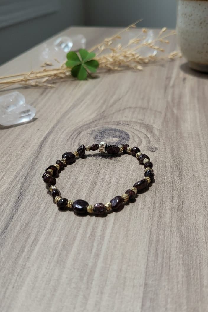 Obsidyen Doğal Taş Bileklik - Duygusal Denge, Korunma, Farkındalık