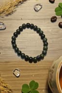 Timsah Jasper Doğal Taş Bileklik 8mm - Denge, Huzur, Topraklanma, Koruma - Esnek Tasarım, Unisex Takı görsel 2