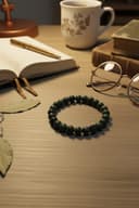 Timsah Jasper Doğal Taş Bileklik 8mm - Denge, Huzur, Topraklanma, Koruma - Esnek Tasarım, Unisex Takı görsel 4